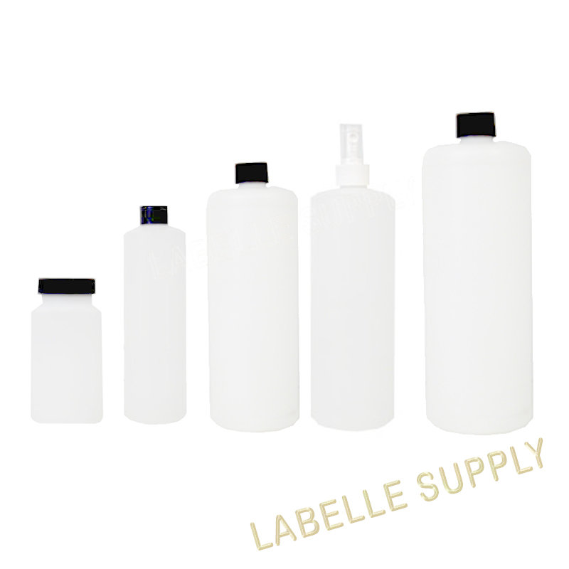 142550118 Empty Plastic Bottles 5 sizes - LaBelle Supply