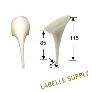 155510020 Berta Plastic Heels - LaBelle Supply