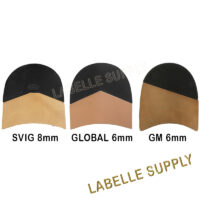 Leather Combination Heels