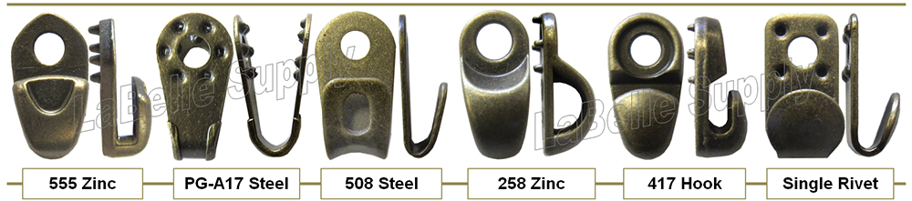 Hooks with Rivets