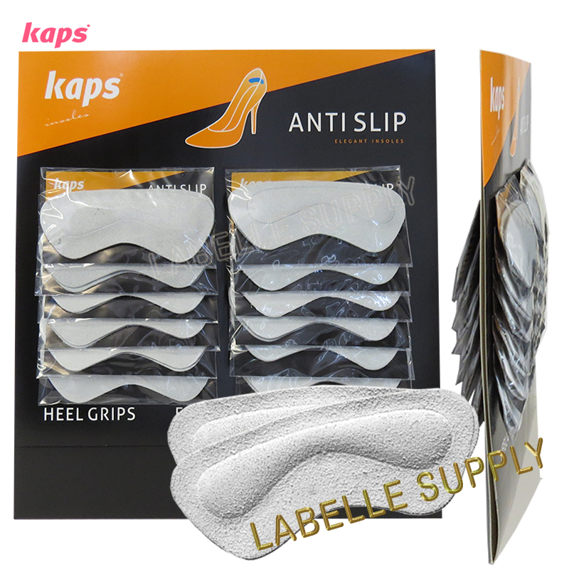 Kaps Heel Grips Card Grey 24 pair - LaBelle Supply - All rights reserved