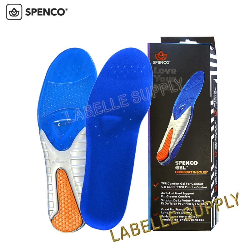 165062001 Spenco Gel Comfort Insoles Pair_LaBelle Supply