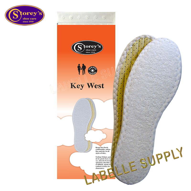 167060007 Storey’s Key West Insoles White - LaBelle Supply