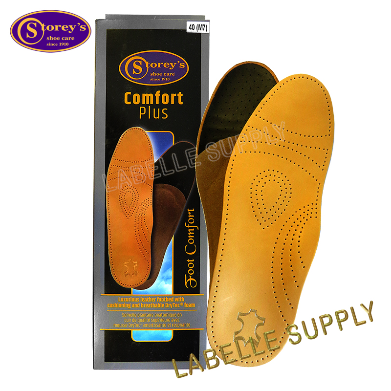 167184007 Storey's Comfort Plus Leather Insoles - LaBelle Supply