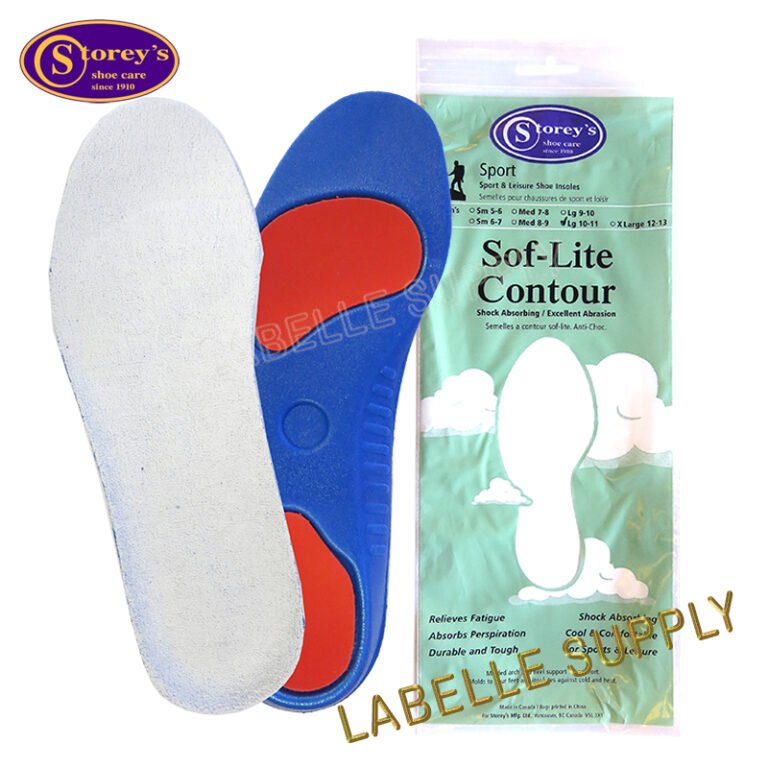 Contoured Insole Storey’s Sof-Lite Contour Insoles – LaBelle Supply