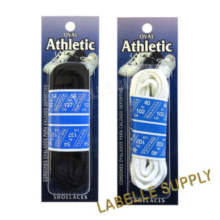 194470036 Sole Choice Athletic Oval Laces 2 colours - LaBelle Supply