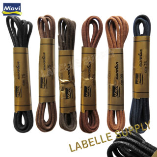 212862030 Movi Waxed Round Laces - LaBelle Supply