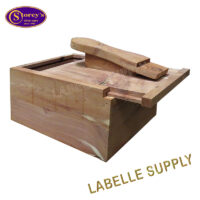 Storey’s Cedar Shine Box with Slide Top