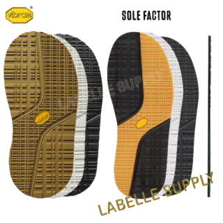 295104006 Vibram 1328 and 417K Flat Full Soles - LaBelle Supply