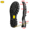 Vibram 502P Lite Wolf Full Soles with dimension
