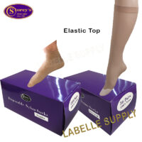 Storey’s Disposable Nylon Socks: Elastic Top
