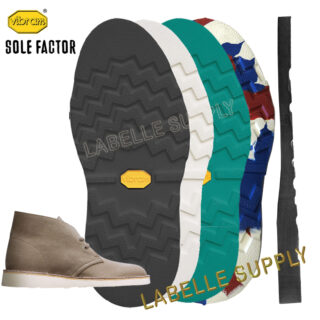 800460006 Vibram Sole Factor 377K Christy Full Soles - LaBelle Supply