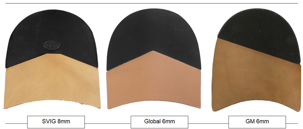 Leather Combination Heels 3 Styles