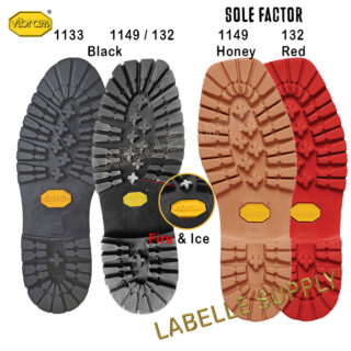 Vibram Montagna Full Soles 1133 1149 132 - LaBelle Supply